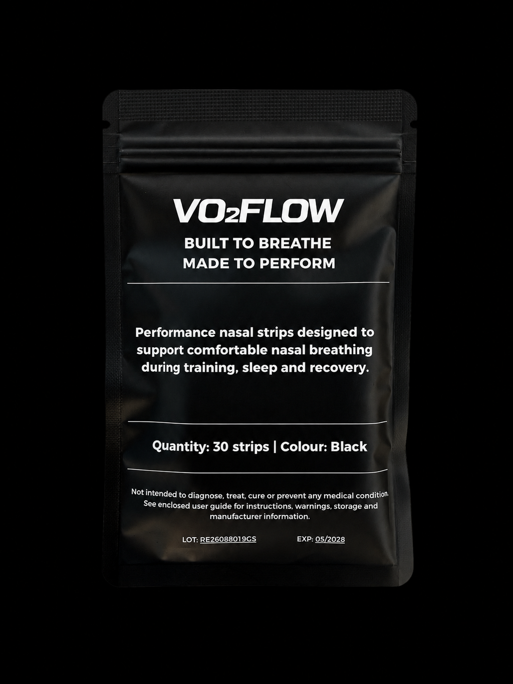VO₂FLOW Performance Nasal Strips